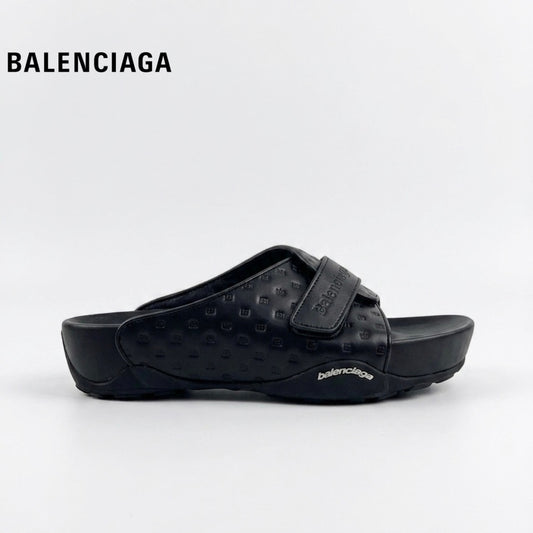 Balnenciaga Monday ultra slippers - black
