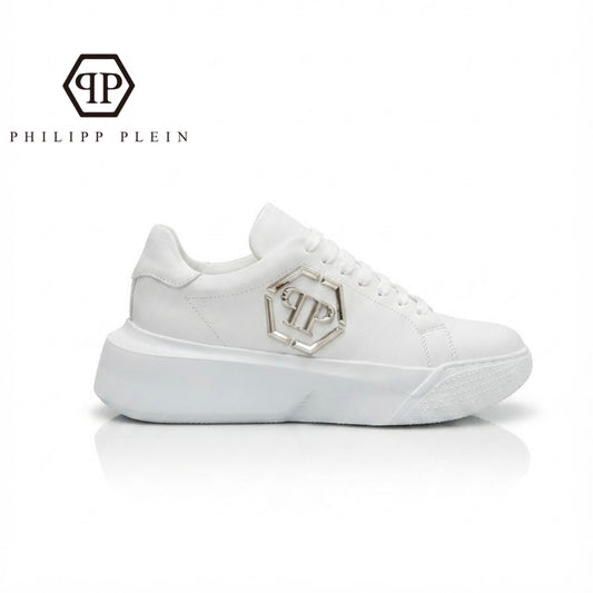 Philipp Plein Godzilla Runner Leather Sneakers