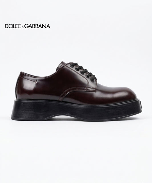 D&G Leather Derby Loafer