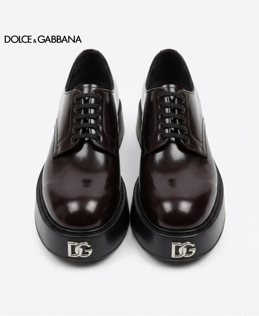 D&G Leather Derby Loafer