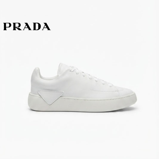 Prada Court Leather Sneakers