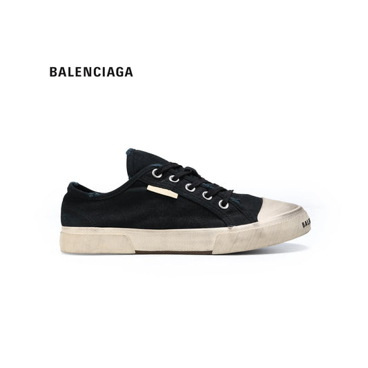 Balenciaga Paris Canvas Low Top Sneakers