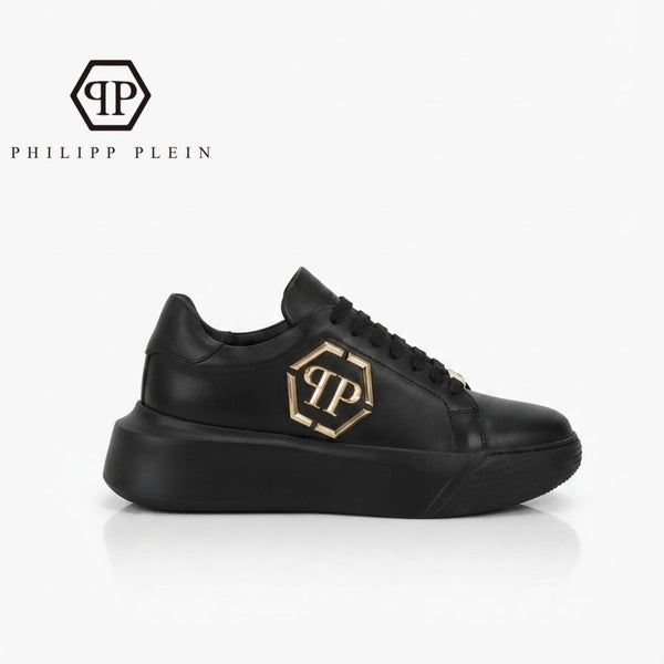 Philipp Plein Godzilla Runner Leather Sneakers