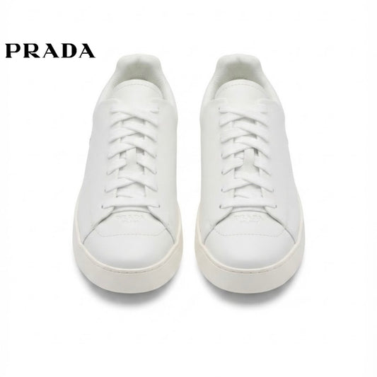Prada Court Leather Sneakers