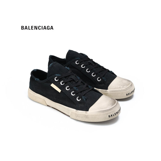 Balenciaga Paris Canvas Low Top Sneakers